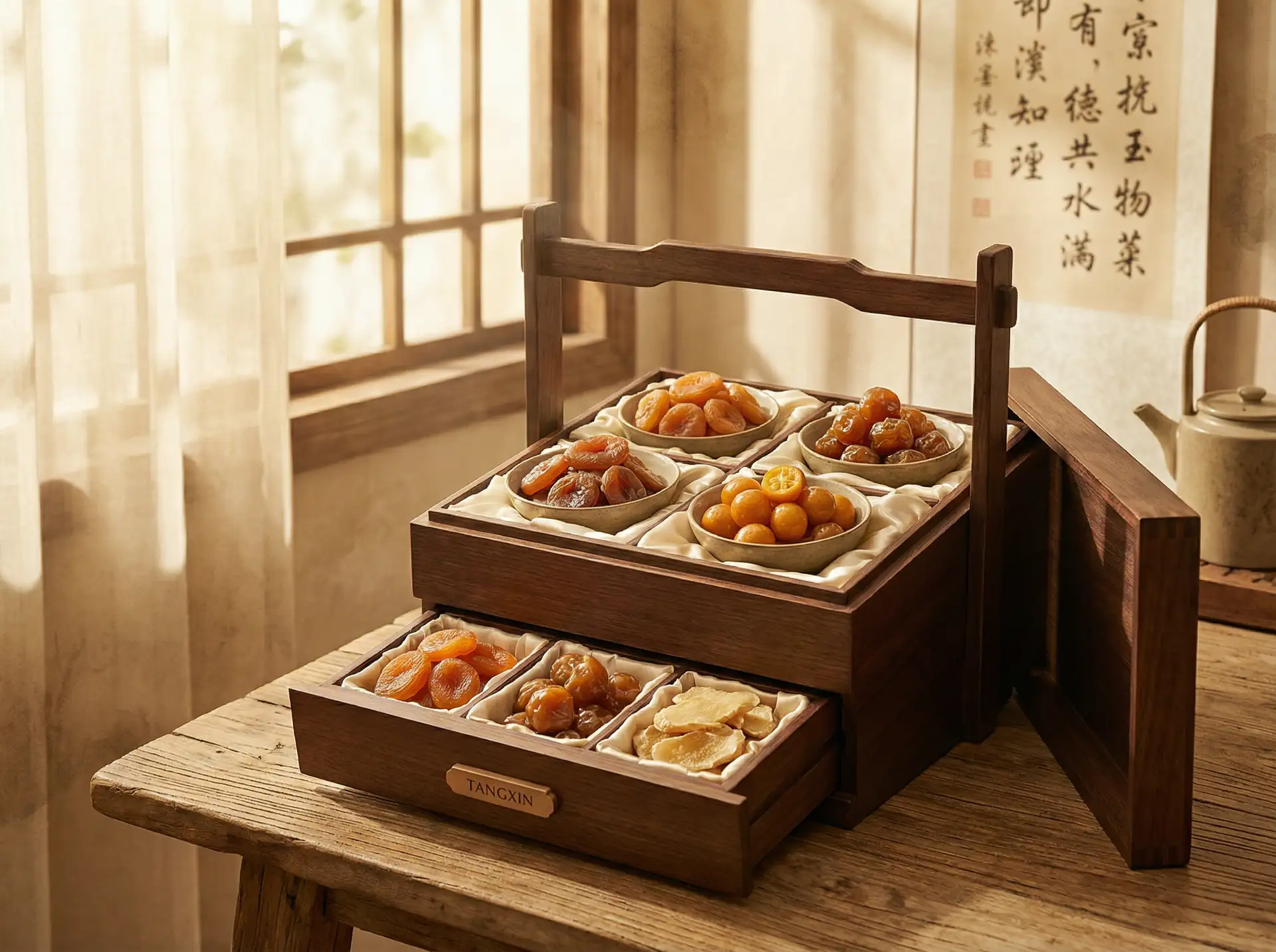 传统蜜饯食盒 - 糖心视频 - 古法蜜饯成品